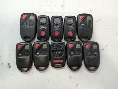 Lot of 10 Mazda Keyless Entry Remote Fob KPU41805 | KPU41794 | KPU41846