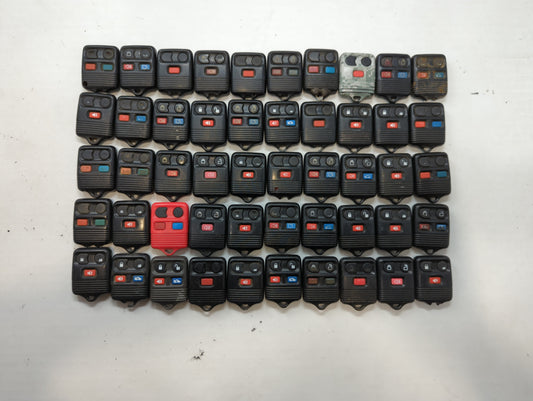 Lot of 50 Ford Keyless Entry Remote Fob MIXED FCC IDS MIXED PART NUMBERS - Oemusedautoparts1.com
