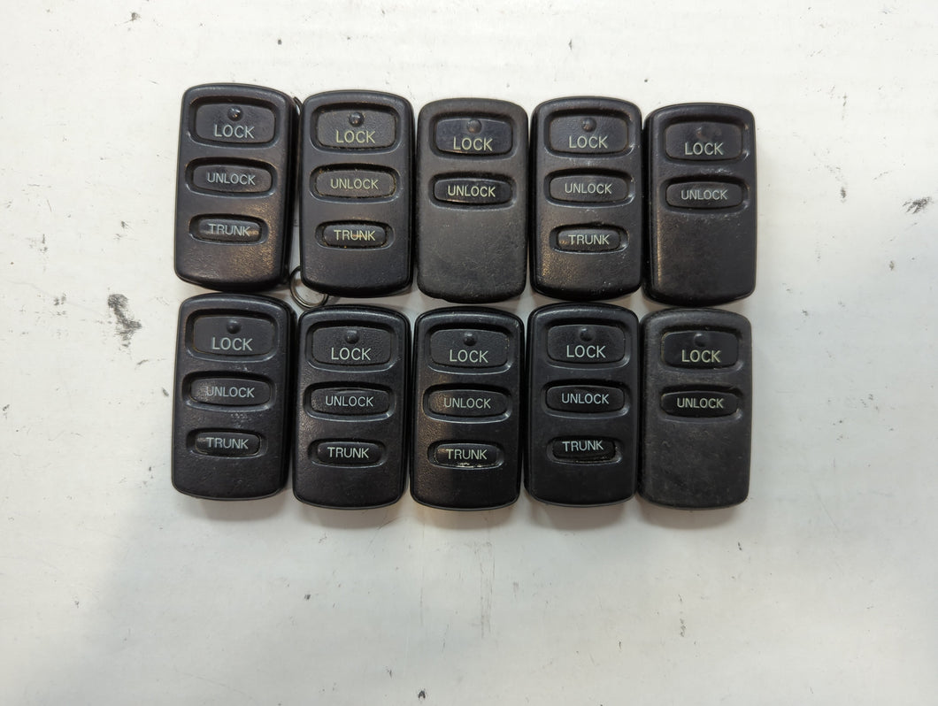 Lot of 10 Mitsubishi Keyless Entry Remote Fob OUCG8D-525M-A | HYQ12ABA