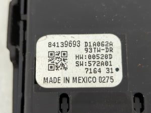 2018-2022 Chevrolet Equinox Master Power Window Switch Replacement Driver Side Left P/N:841339693 Fits OEM Used Auto Parts