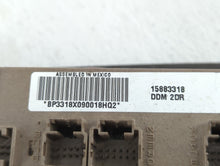 2003-2007 Chevrolet Silverado 1500 Master Power Window Switch Replacement Driver Side Left P/N:920023 962 21330 10398563 Fits OEM Used Auto Parts