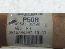 2014-2019 Kia Soul Axle Shaft Front Passenger Cv C/v