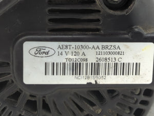 2011-2019 Ford Fiesta Alternator Replacement Generator Charging Assembly Engine OEM P/N:AE8T-10300-AA Fits OEM Used Auto Parts