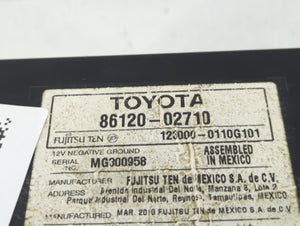 2009-2010 Toyota Matrix Radio AM FM Cd Player Receiver Replacement P/N:86120-02710 Fits Fits 2009 2010 OEM Used Auto Parts