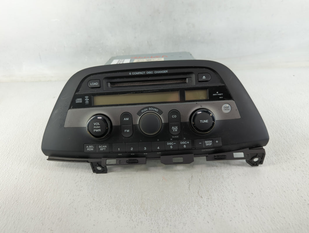 2005-2010 Honda Odyssey Radio AM FM Cd Player Receiver Replacement P/N:39100-2SHJ-A400 Fits Fits 2005 2006 2007 2008 2009 2010 OEM Used Auto Parts