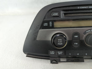 2005-2010 Honda Odyssey Radio AM FM Cd Player Receiver Replacement P/N:39100-2SHJ-A400 Fits Fits 2005 2006 2007 2008 2009 2010 OEM Used Auto Parts