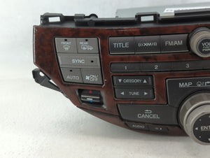 2010 Honda Accord Radio AM FM Cd Player Receiver Replacement P/N:39110-TA0-A013-M1 39101-TA0-A920-M1 Fits OEM Used Auto Parts