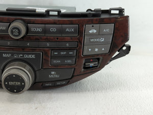 2010 Honda Accord Radio AM FM Cd Player Receiver Replacement P/N:39110-TA0-A013-M1 39101-TA0-A920-M1 Fits OEM Used Auto Parts