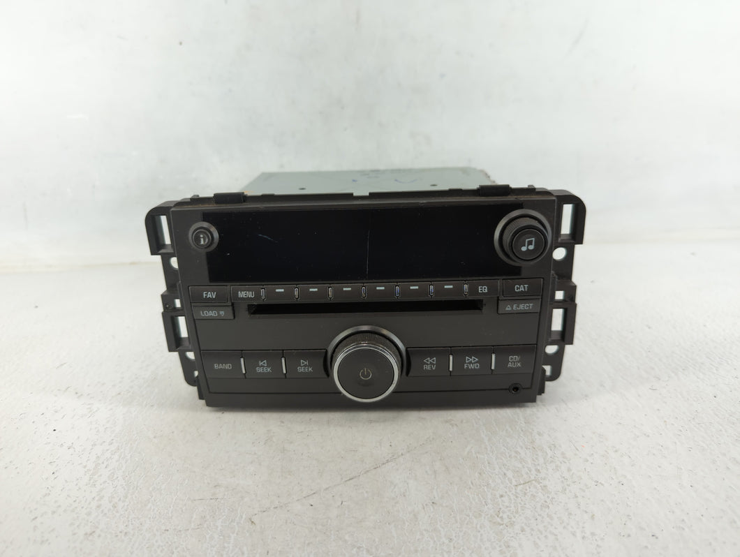 2007 Buick Lucerne Radio AM FM Cd Player Receiver Replacement P/N:122000-9810A101 15797876 Fits OEM Used Auto Parts