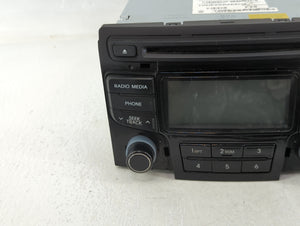 2012-2015 Hyundai Sonata Radio AM FM Cd Player Receiver Replacement P/N:96180-3Q6004X Fits Fits 2012 2013 2014 2015 OEM Used Auto Parts