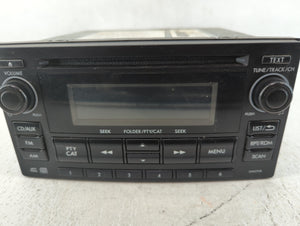 2012-2014 Subaru Impreza Radio AM FM Cd Player Receiver Replacement P/N:86201FJ620 Fits Fits 2012 2013 2014 OEM Used Auto Parts
