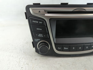 2015-2017 Hyundai Accent Radio AM FM Cd Player Receiver Replacement P/N:96170-1R111RDR Fits Fits 2015 2016 2017 OEM Used Auto Parts