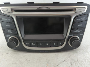 2015-2017 Hyundai Accent Radio AM FM Cd Player Receiver Replacement P/N:96170-1R111RDR Fits Fits 2015 2016 2017 OEM Used Auto Parts