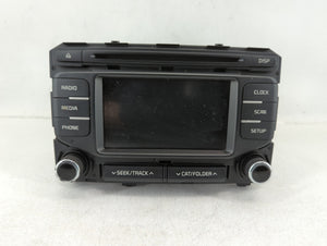 2017-2019 Kia Sportage Radio AM FM Cd Player Receiver Replacement P/N:96180-D9410WK Fits Fits 2017 2018 2019 OEM Used Auto Parts