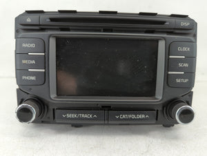 2017-2019 Kia Sportage Radio AM FM Cd Player Receiver Replacement P/N:96180-D9410WK Fits Fits 2017 2018 2019 OEM Used Auto Parts