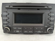 2014-2016 Kia Sportage Radio AM FM Cd Player Receiver Replacement P/N:96150-3W160WK Fits Fits 2014 2015 2016 OEM Used Auto Parts