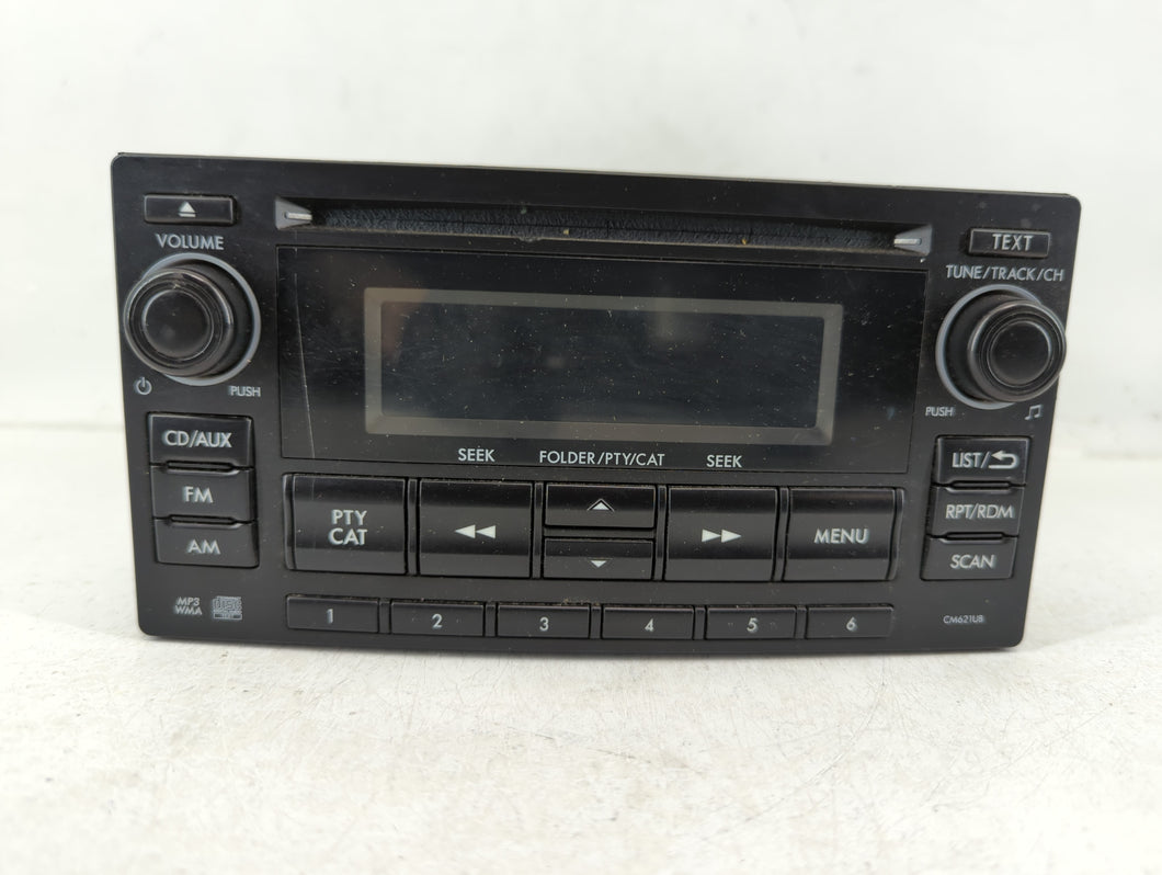 2012-2014 Subaru Impreza Radio AM FM Cd Player Receiver Replacement P/N:86201FJ620 Fits Fits 2012 2013 2014 OEM Used Auto Parts