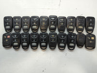 Lot of 20 Hyundai Keyless Entry Remote Fob MIXED FCC IDS MIXED PART - Oemusedautoparts1.com