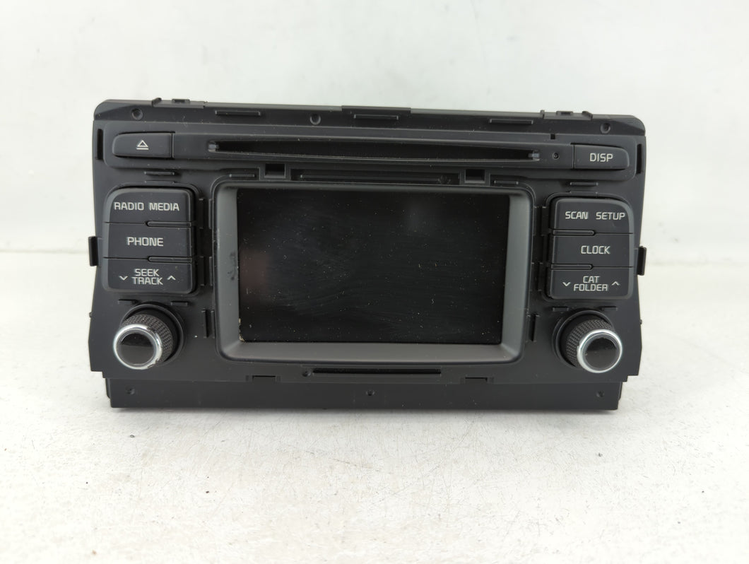 2017-2018 Kia Optima Radio AM FM Cd Player Receiver Replacement P/N:96180-A8150WK Fits Fits 2017 2018 OEM Used Auto Parts