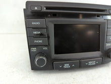 2014-2015 Hyundai Sonata Radio AM FM Cd Player Receiver Replacement P/N:96180-3Q8004X Fits Fits 2014 2015 OEM Used Auto Parts