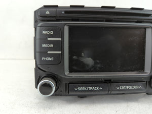 2017-2019 Kia Sportage Radio AM FM Cd Player Receiver Replacement P/N:96180-D9410WK Fits Fits 2017 2018 2019 OEM Used Auto Parts