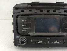 2018 Kia Sportage Radio AM FM Cd Player Receiver Replacement P/N:96180-C6000WK Fits Fits 2016 2017 OEM Used Auto Parts