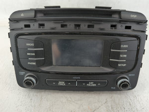 2016-2018 Kia Sorento Radio AM FM Cd Player Receiver Replacement P/N:96180-C6000WK Fits Fits 2016 2017 2018 OEM Used Auto Parts