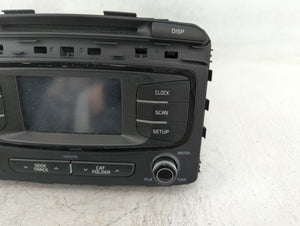 2016-2018 Kia Sorento Radio AM FM Cd Player Receiver Replacement P/N:96180-C6000WK Fits Fits 2016 2017 2018 OEM Used Auto Parts