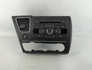 2013-2015 Honda Civic Radio AM FM Cd Player Receiver Replacement P/N:39100-TR3-A314-M1 Fits Fits 2013 2014 2015 OEM Used Auto Parts