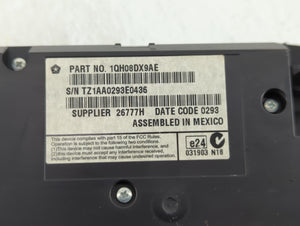2011-2014 Dodge Charger Climate Control Module Temperature AC/Heater Replacement P/N:1QH12DX9AE Fits Fits 2011 2012 2013 2014 OEM Used Auto Parts