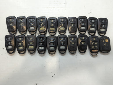 Lot of 20 Hyundai Keyless Entry Remote Fob MIXED FCC IDS MIXED PART