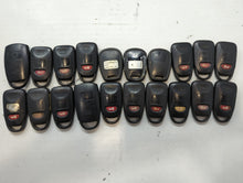 Lot of 20 Kia Keyless Entry Remote Fob MIXED FCC IDS MIXED PART NUMBERS