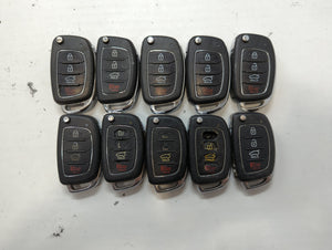 Lot of 10 Hyundai Keyless Entry Remote Fob MIXED FCC IDS MIXED PART