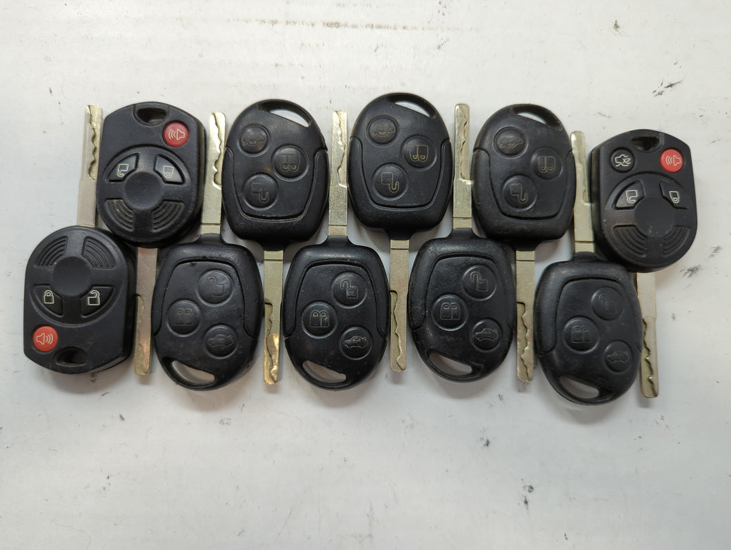 Lot of 10 Ford Keyless Entry Remote Fob OUC600022 | KR55WK47899