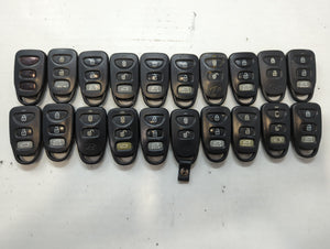 Lot of 20 Hyundai Keyless Entry Remote Fob MIXED FCC IDS MIXED PART