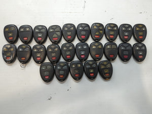 Lot of 25 Chevrolet Keyless Entry Remote Fob OUC60270 | OUC60221 MIXED