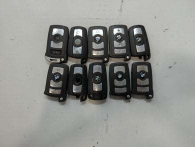 Lot of 10 Bmw Keyless Entry Remote Fob MIXED FCC IDS MIXED PART NUMBERS