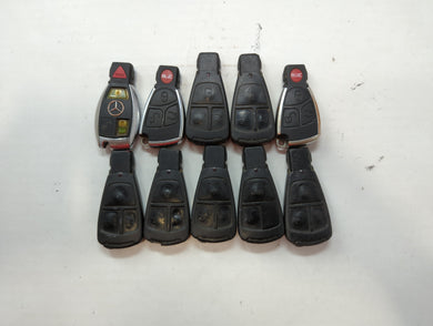 Lot of 10 Mercedes-Benz Keyless Entry Remote Fob IYZ3302 MIXED PART