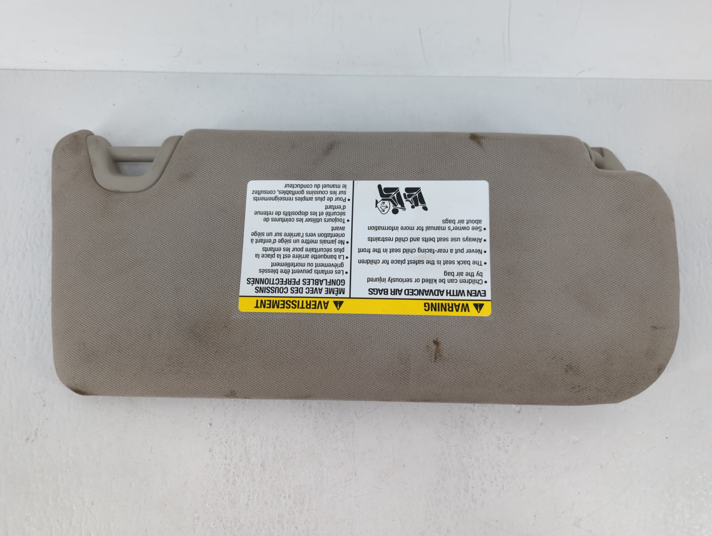 2021-2022 Nissan Altima Sun Visor Shade Replacement Passenger Right Mirror Fits Fits 2021 2022 OEM Used Auto Parts - Oemusedautoparts1.com