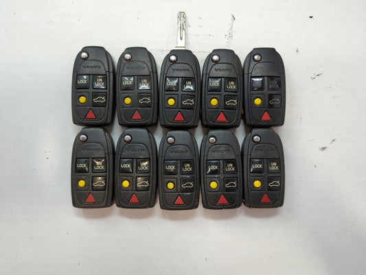 Lot of 10 Volvo Keyless Entry Remote Fob LQNP2T-APU - Oemusedautoparts1.com