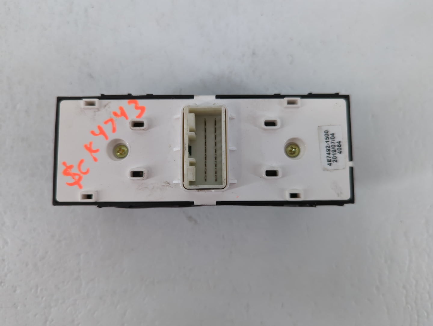 2020 Kia Forte Master Power Window Switch Replacement Driver Side Left P/N:4E793-1000 93570-M6120 Fits OEM Used Auto Parts - Oemusedautoparts1.com