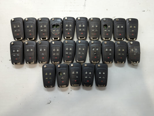 Lot of 25 Chevrolet Keyless Entry Remote Fob MIXED FCC IDS MIXED PART - Oemusedautoparts1.com