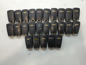 Lot of 25 Chevrolet Keyless Entry Remote Fob MIXED FCC IDS MIXED PART