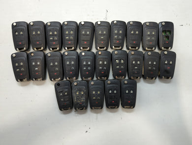 Lot of 25 Chevrolet Keyless Entry Remote Fob MIXED FCC IDS MIXED PART