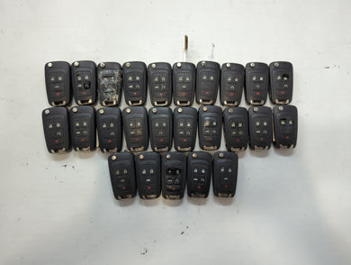 Lot of 25 Chevrolet Keyless Entry Remote Fob MIXED FCC IDS MIXED PART