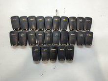 Lot of 25 Chevrolet Keyless Entry Remote Fob MIXED FCC IDS MIXED PART