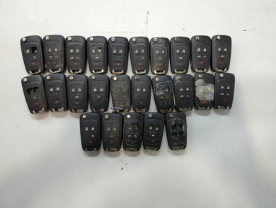 Lot of 25 Chevrolet Keyless Entry Remote Fob MIXED FCC IDS MIXED PART