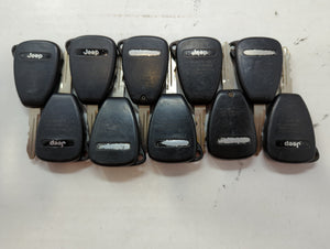 Lot of 10 Jeep Keyless Entry Remote Fob OHT692713AA | KOBDT04A