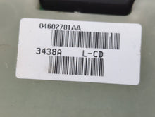 2006-2010 Jeep Grand Cherokee Master Power Window Switch Replacement Driver Side Left P/N:04602781AA Fits OEM Used Auto Parts