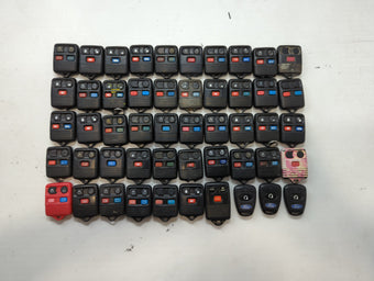 compare product Lot of 50 Ford Keyless Entry Remote Fob MIXED FCC IDS MIXED PART NUMBERS
